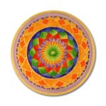 Leinwandbild Mandala Lotus ab Größe 50cm - Energiebild handgemalt