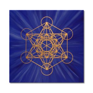 Energiebild Wuerfel des Metatron