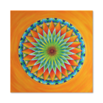 Leinwandbild Mandala Toskana ab Größe 50cm - Energiebild handgemalt