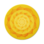 Wandbild Mandala Lotussonne ab Größe 50cm - Energiebild handgemalt