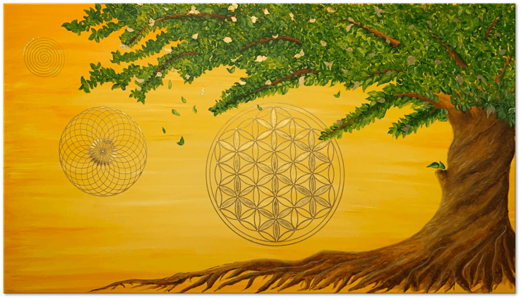 Leinwandbild Naturkräfte 100x150cm