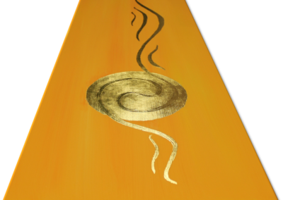 Wandbild Sonnengold 24 Karat Blattgold - Wandbild handgefertigt_Profilbild