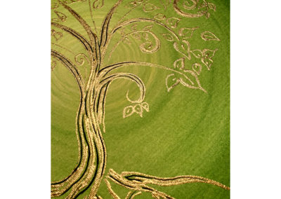 Wandbild keltischer Lebensbaum_Detailbild
