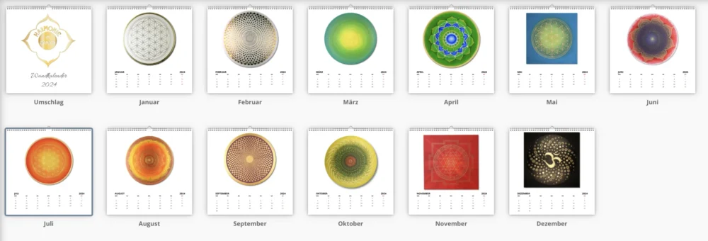 Energiebilder Wandkalender-2024 alle Motive