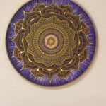 Original - Mandala Erleuchtung Größe 50cm - sofort verfügbar